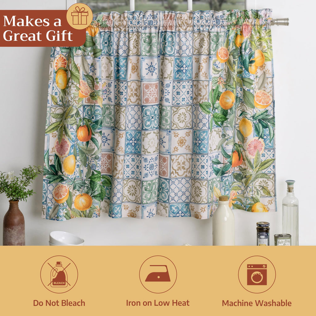 Agrume Kitchen Curtains