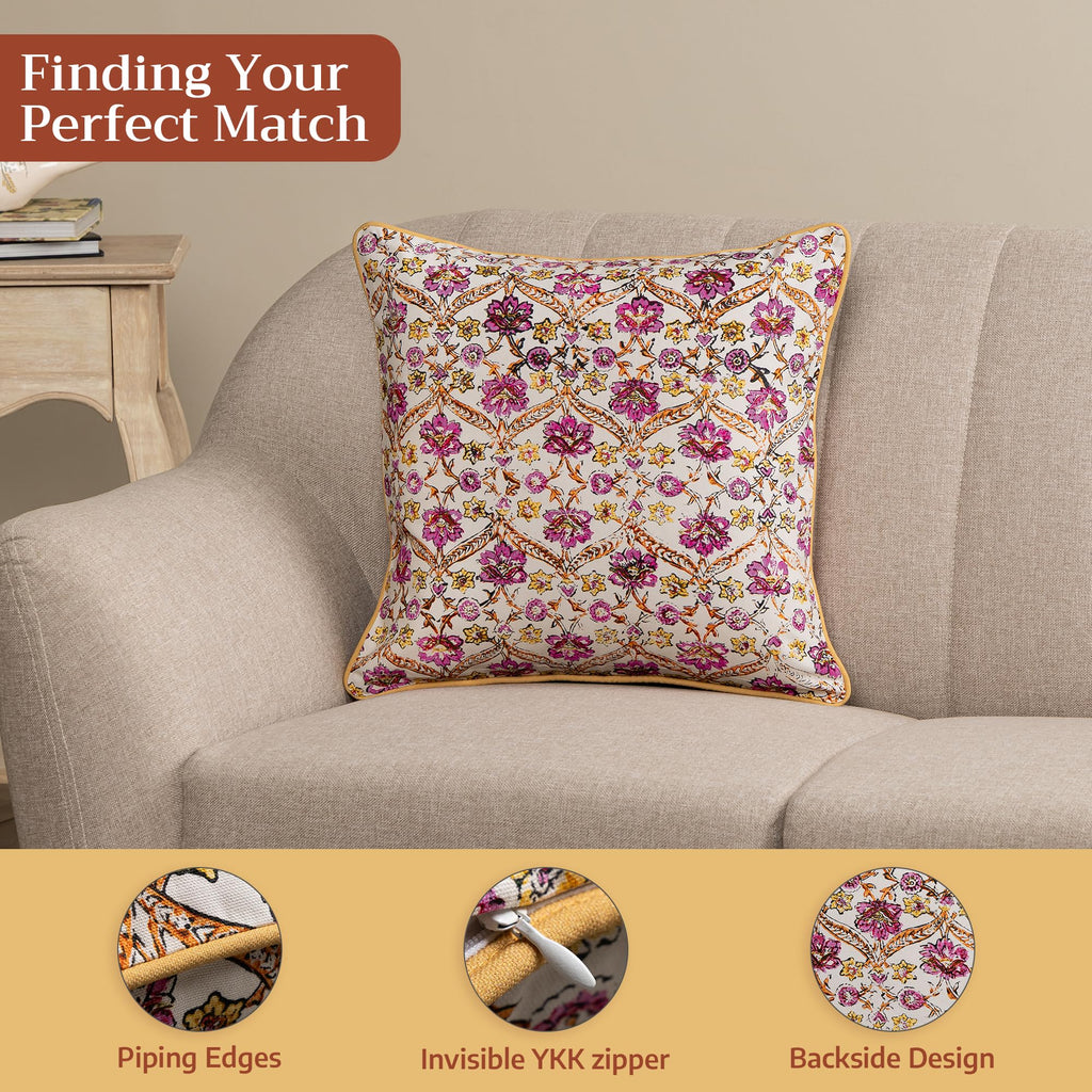 Loriol Throw Pillow Covers
