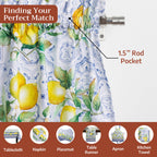 Citrus Kitchen Curtains