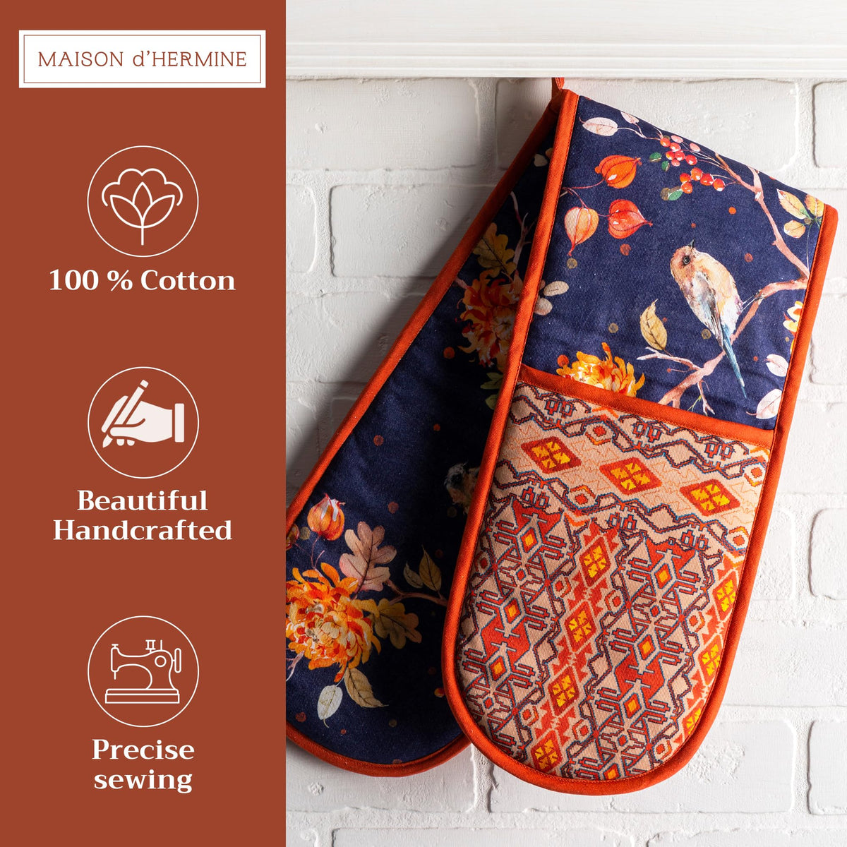 Kelim Double Oven Mitts