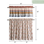 Romane Kitchen Curtains