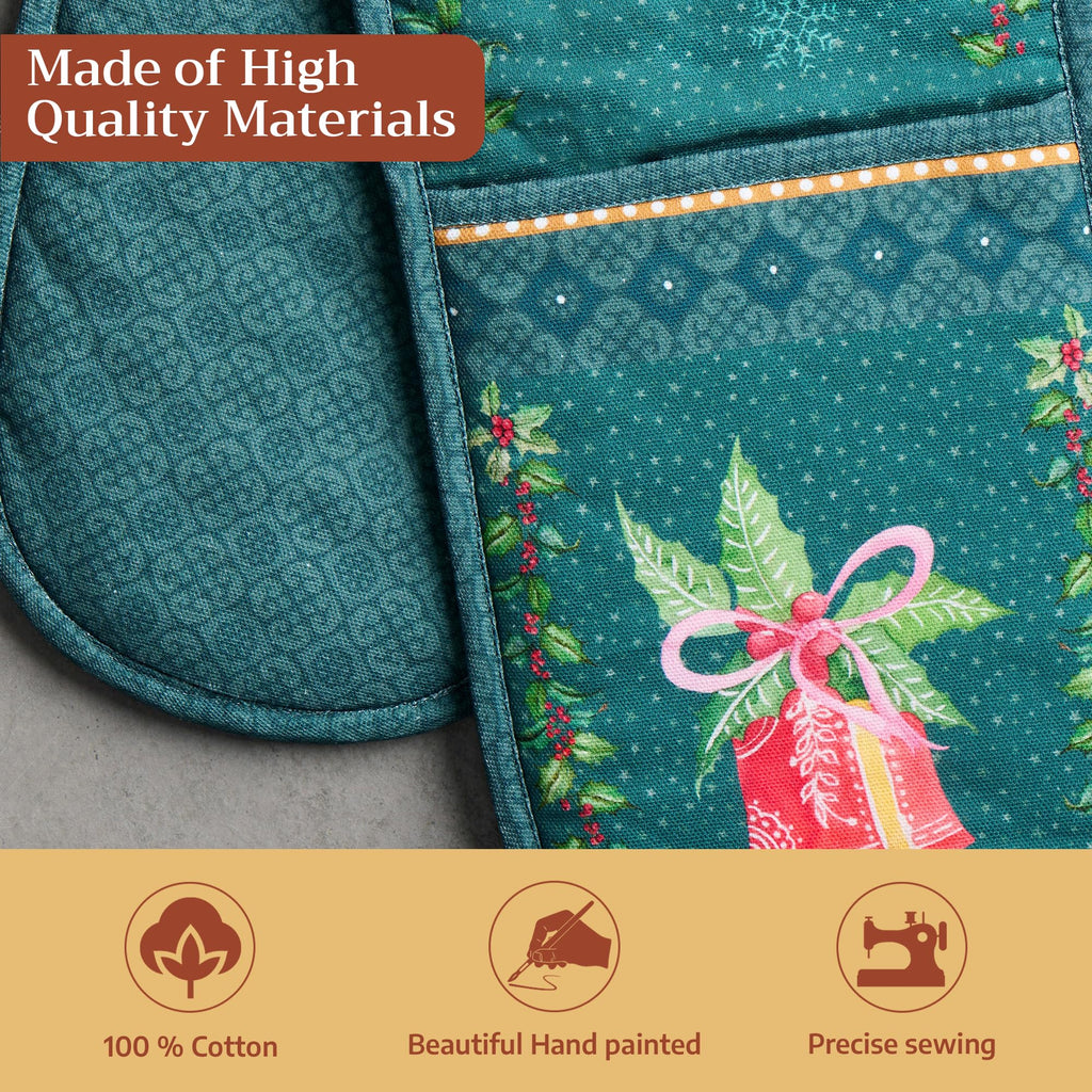Hygge Christmas Double Oven Mitts