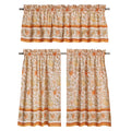 Pumpkin Spice Kitchen Curtains
