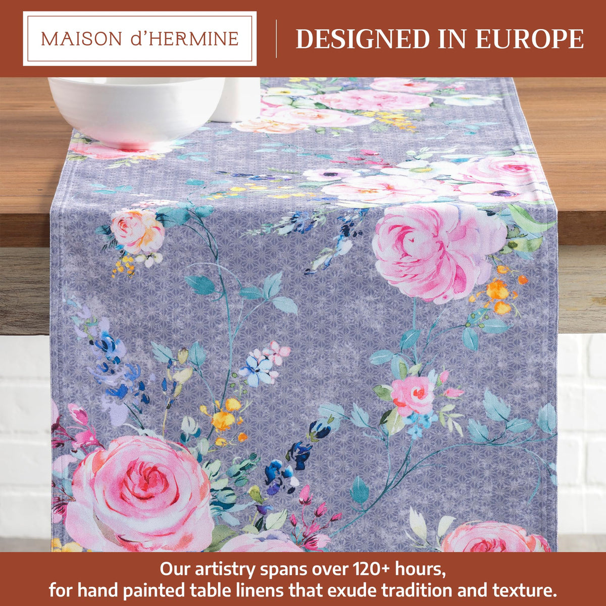 Sweet Rose Lavender Table Runners