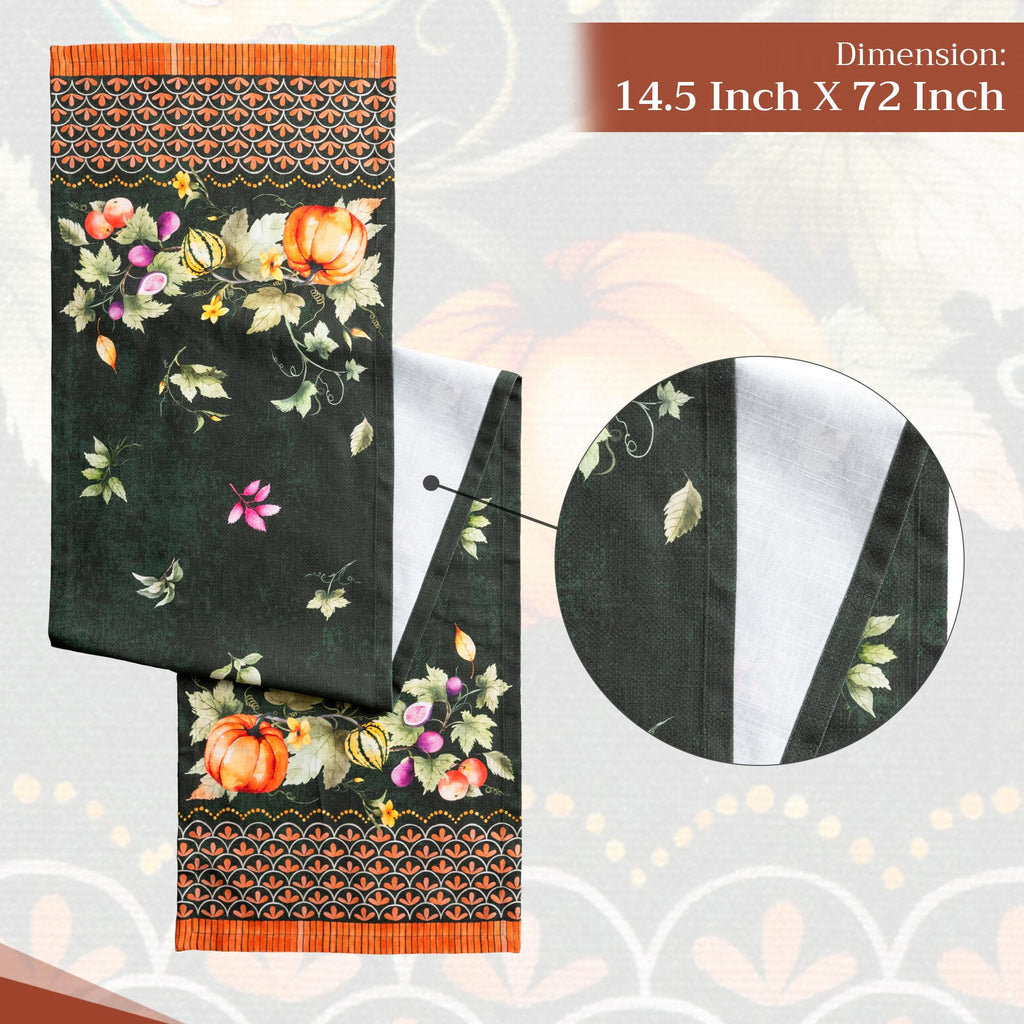 Pumpkin Garden Table Runners