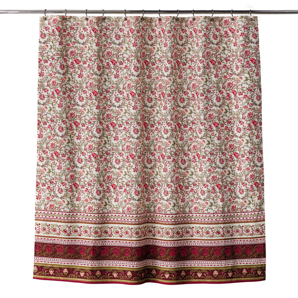 Reveillon au Jardin Shower Curtains