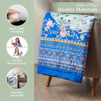 Secret Garden Throw Blankets