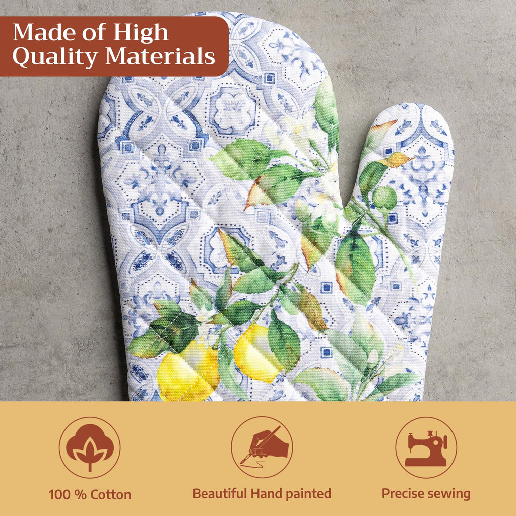 Citrus Oven Mitts
