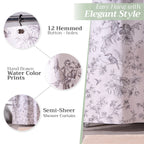 Jouy Paradise Shower Curtains