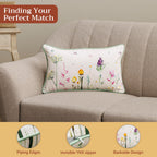 Botanical Fresh Throw Pillow Covers