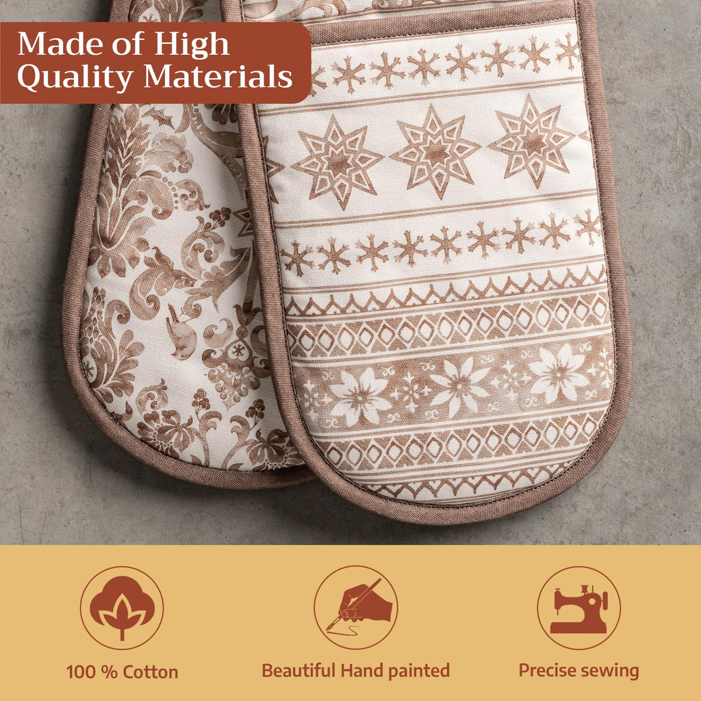 Allure Double Oven Mitts