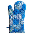 Summer Blues Oven Mitts
