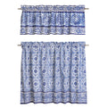 Melodie Bleue Kitchen Curtains