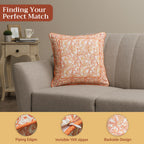 Palatial Paisley Throw Pillow Covers