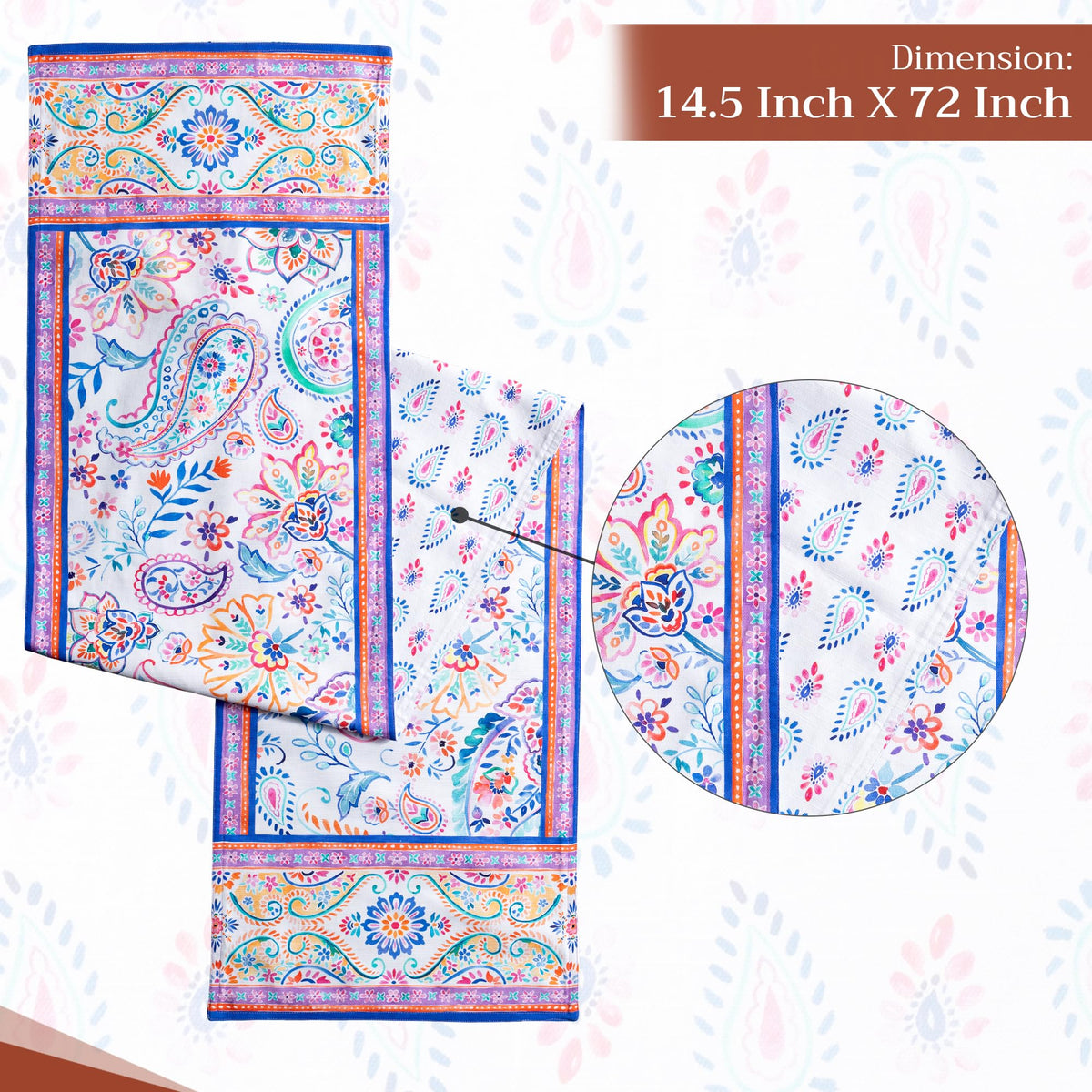 Indian Floral Table Runners