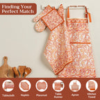 Palatial Paisley Oven Mitts