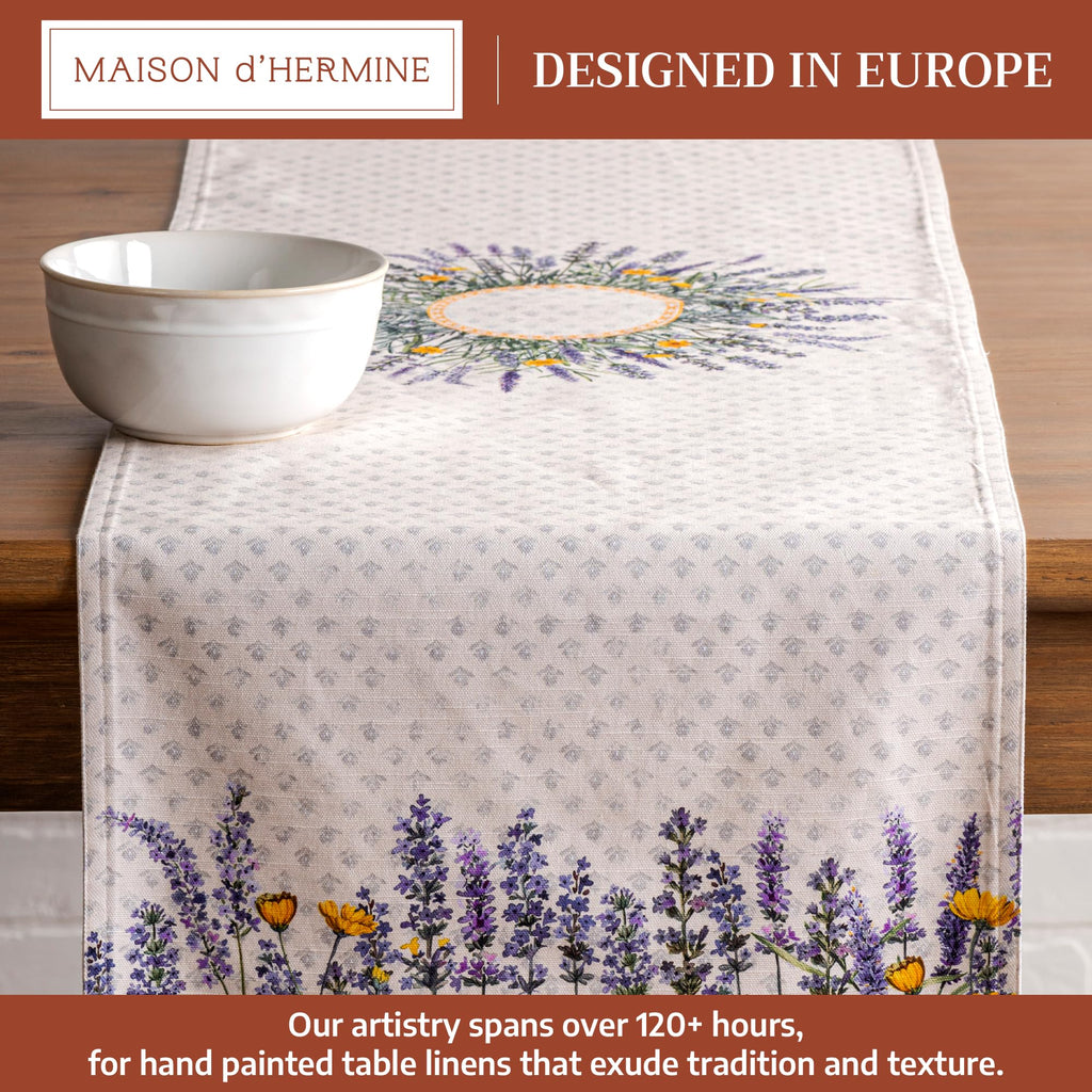 Fanny Lavender Table Runners