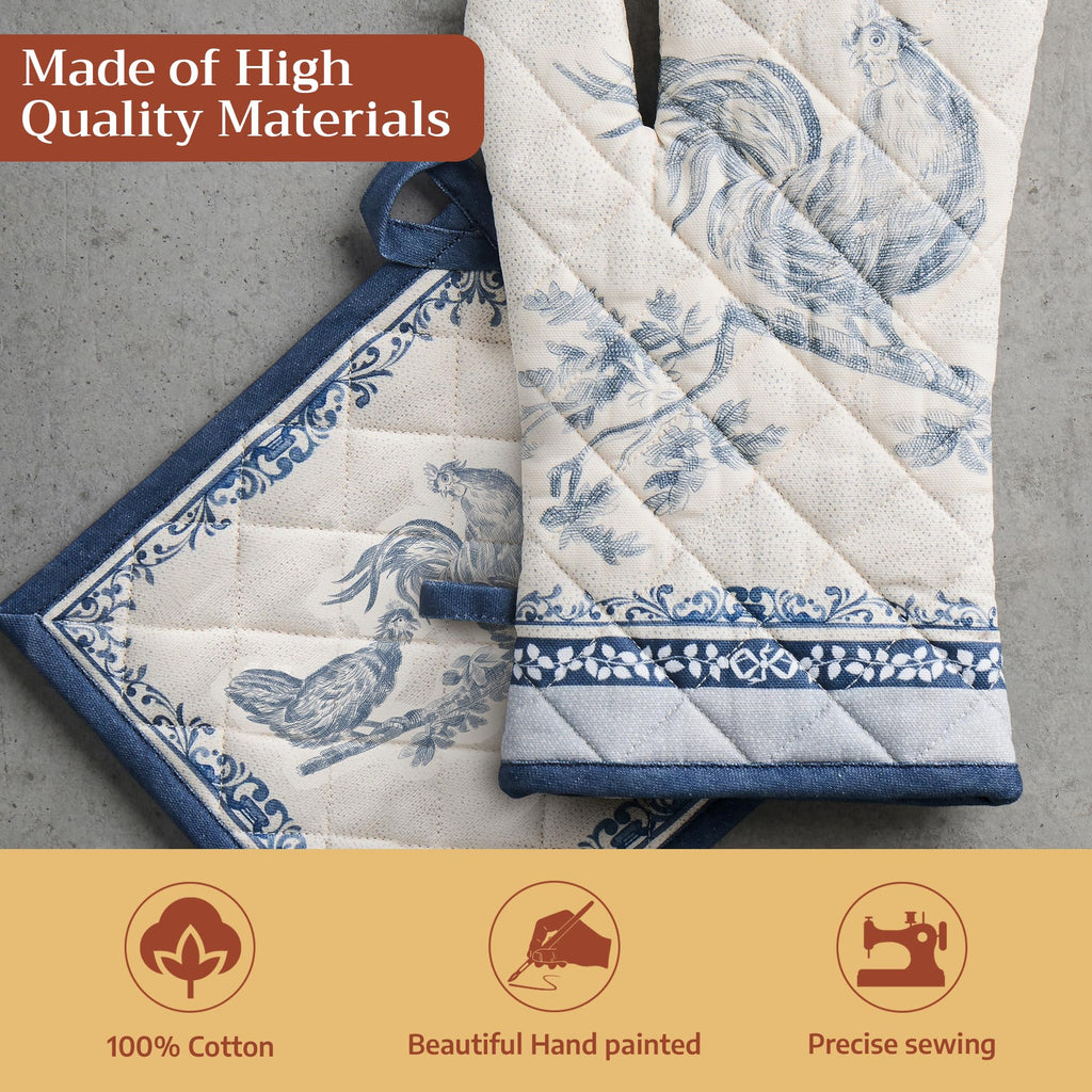 The Miller Oven Mitts + Pot Holders