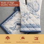 The Miller Oven Mitts + Pot Holders