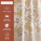 Pretty Autumn Kitchen Curtains