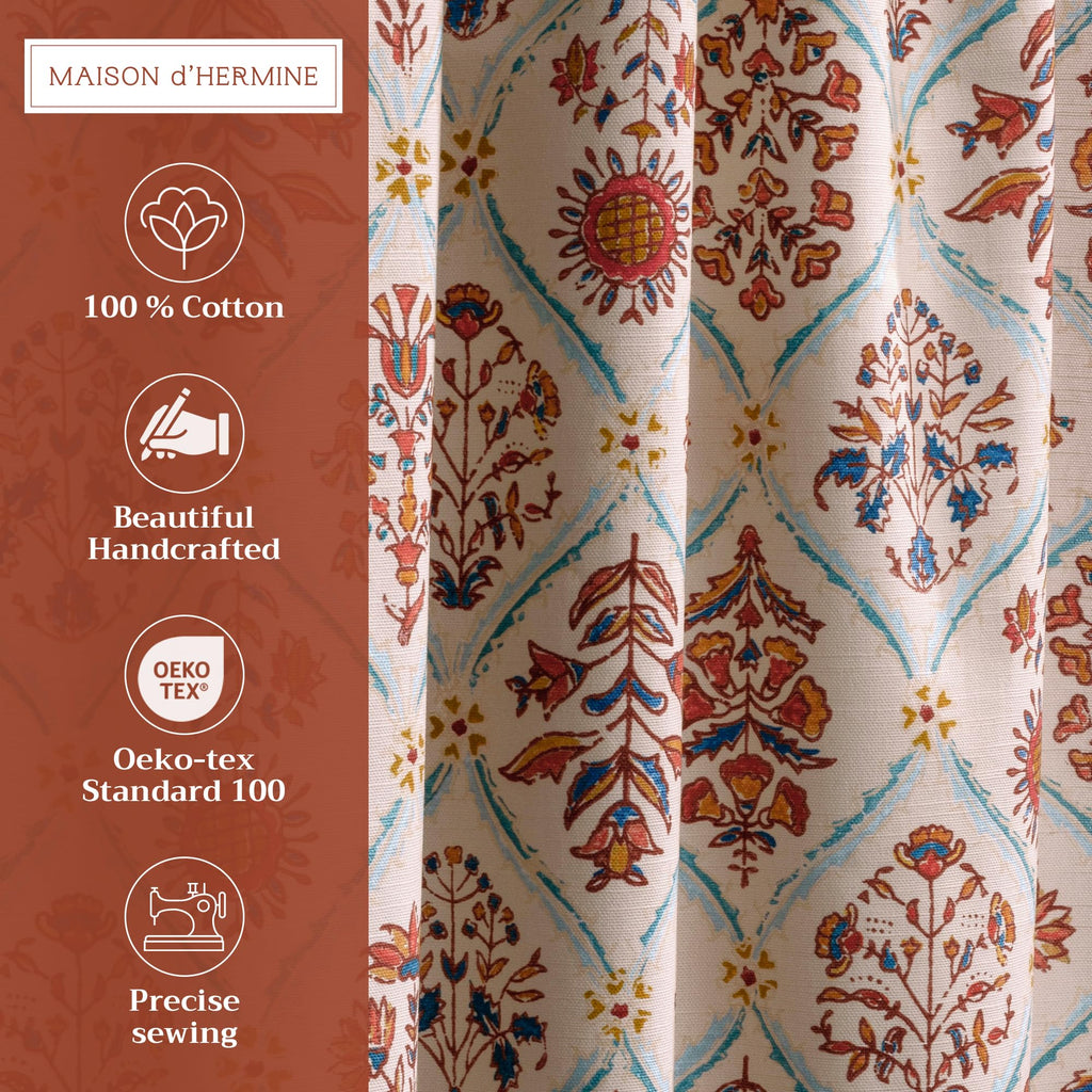 Romane Kitchen Curtains