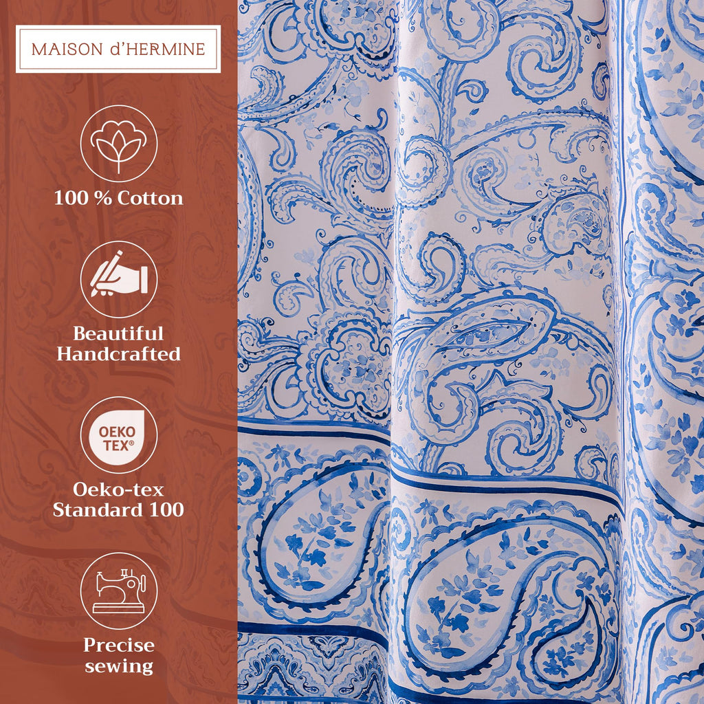 Palatial Paisley Shower Curtains