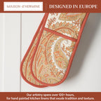 Kashmir Paisley Double Oven Mitts