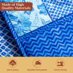 Indigo Love Double Oven Mitts