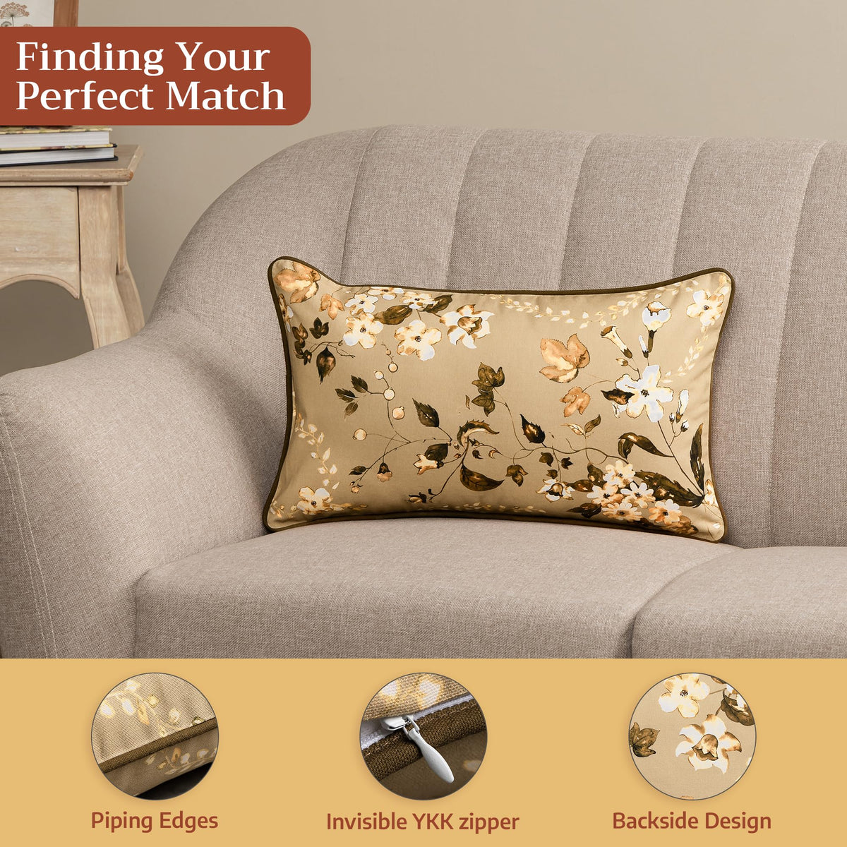 Olympe Throw Pillow Covers