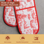 Winter Jouy Double Oven Mitts
