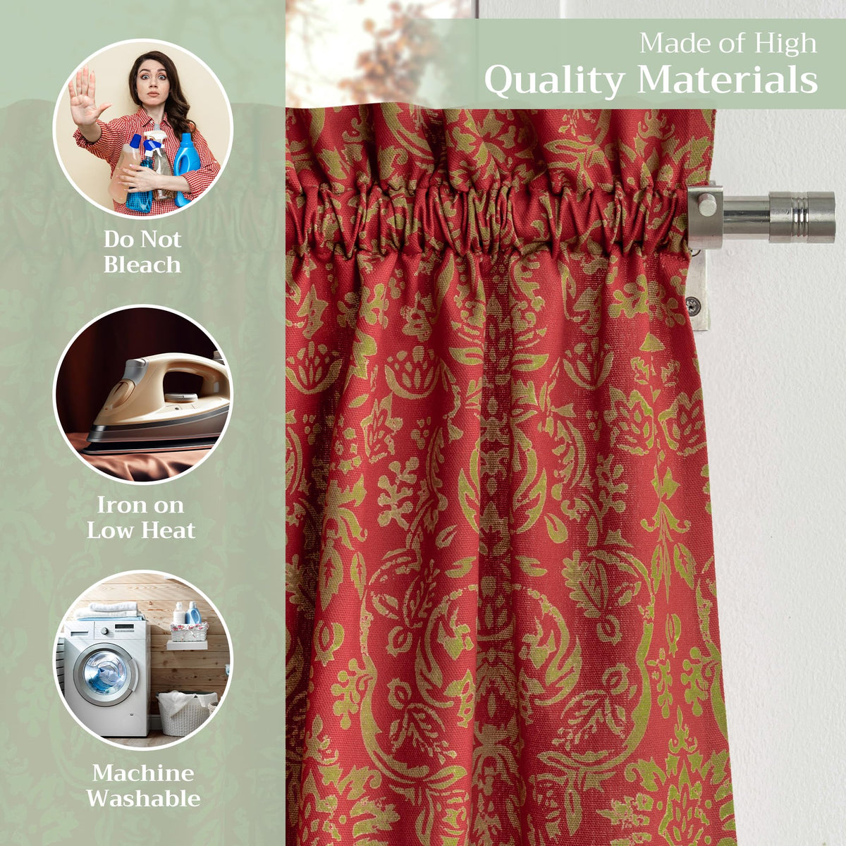 Sofia Kitchen Curtains