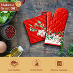 Noel Oven Mitts + Pot Holders