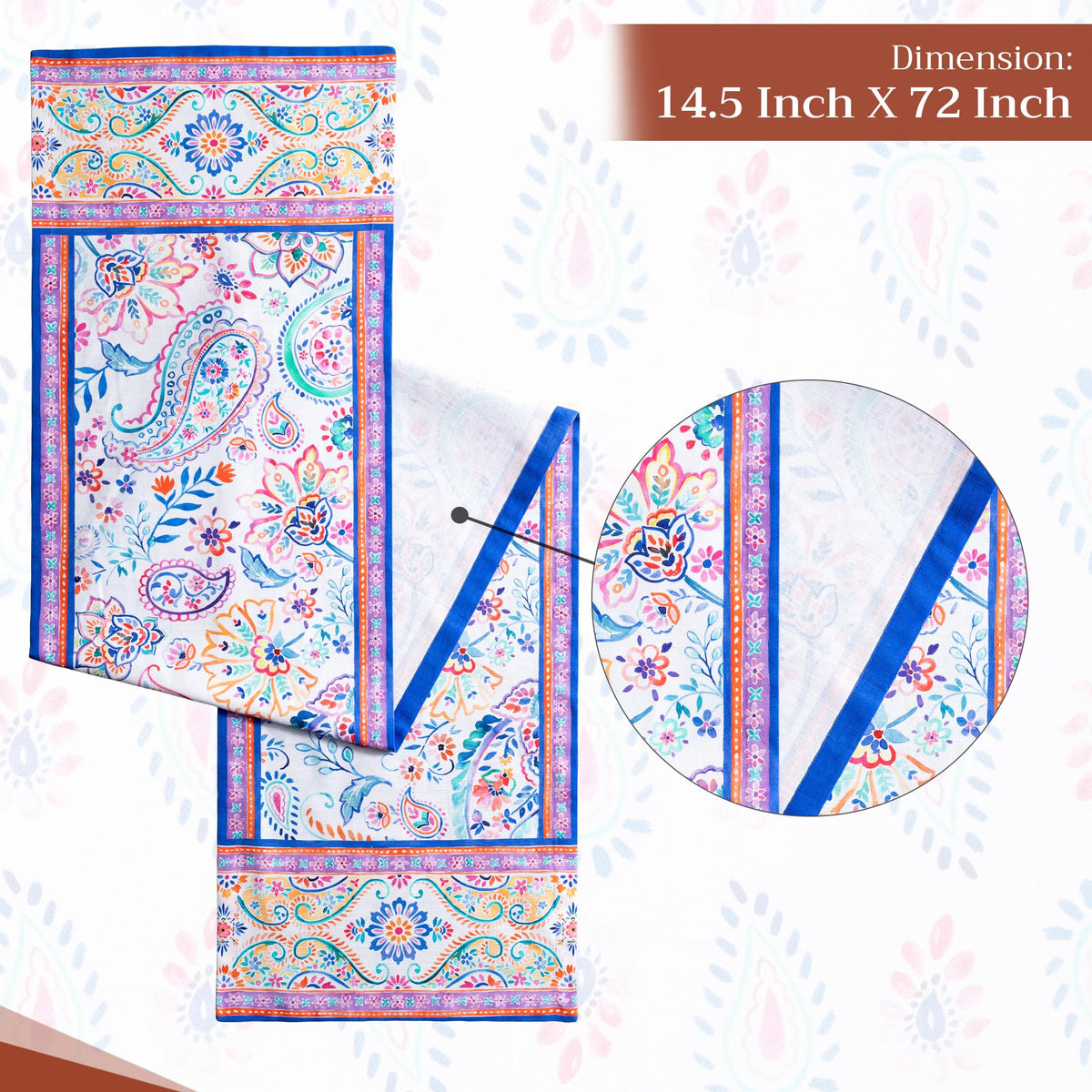 Indian Floral Table Runners