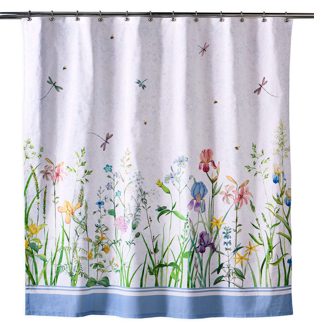 Fleurs De Mai Shower Curtains