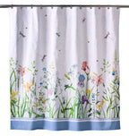 Fleurs De Mai Shower Curtains