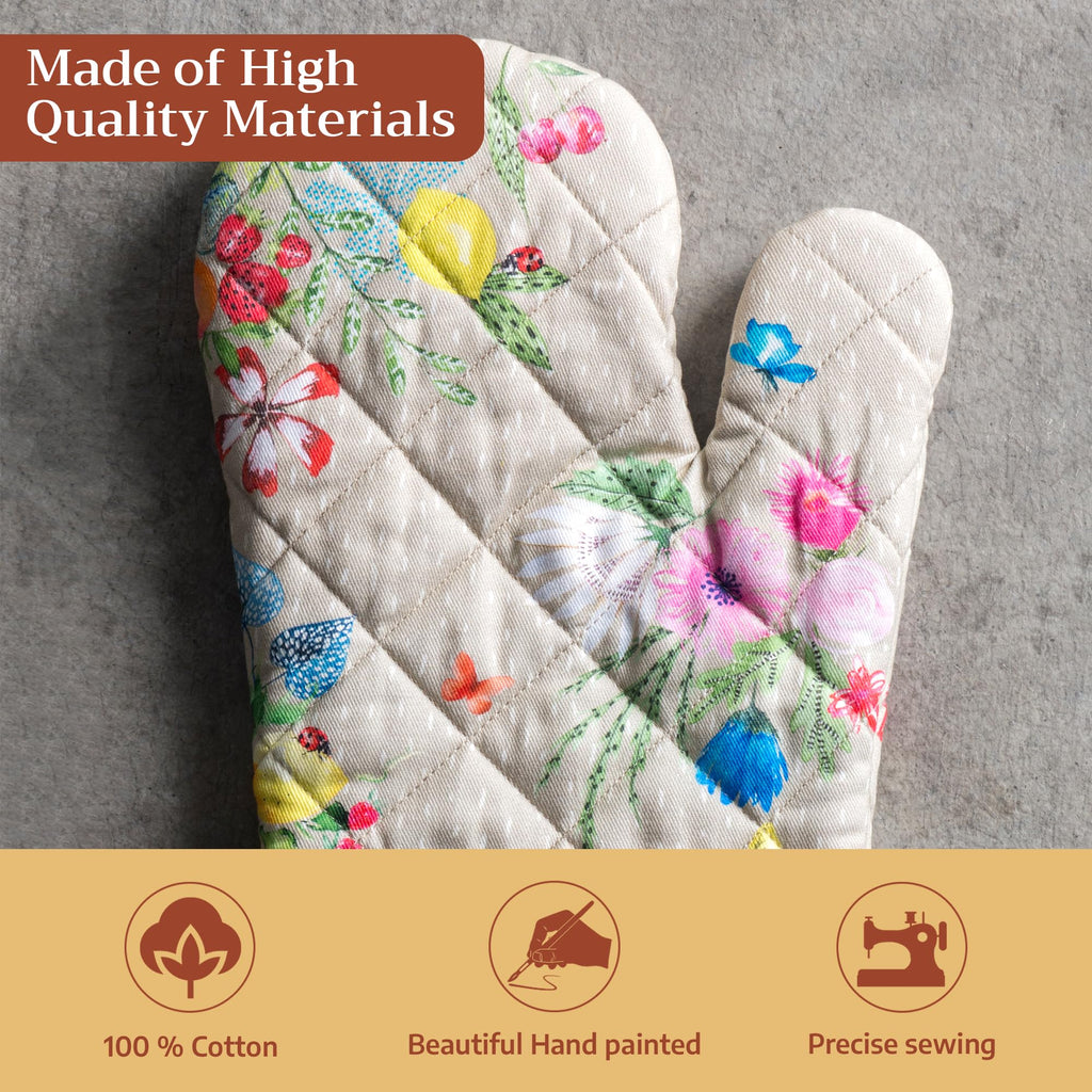 Jardin D'Ete Oven Mitts