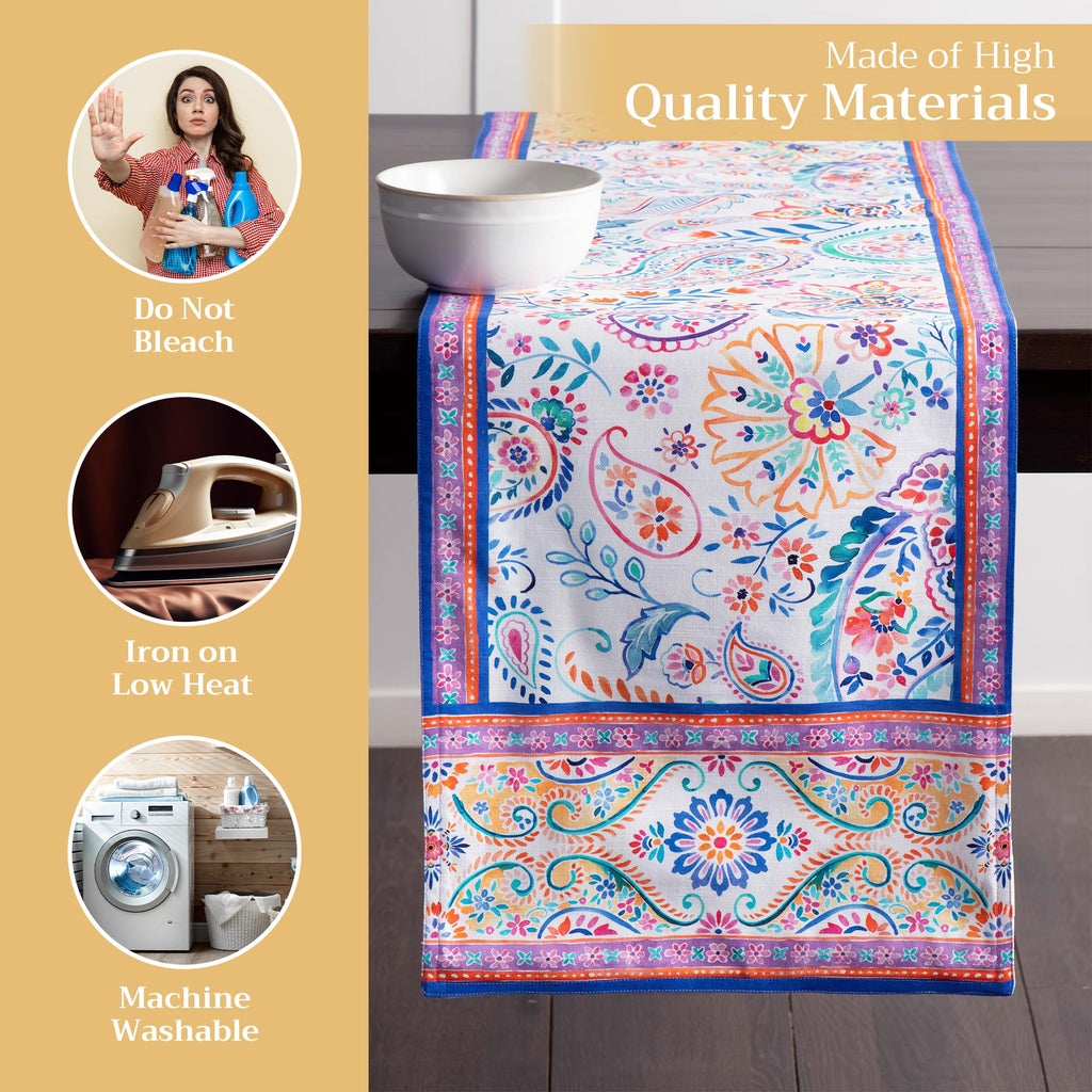 Indian Floral Table Runners