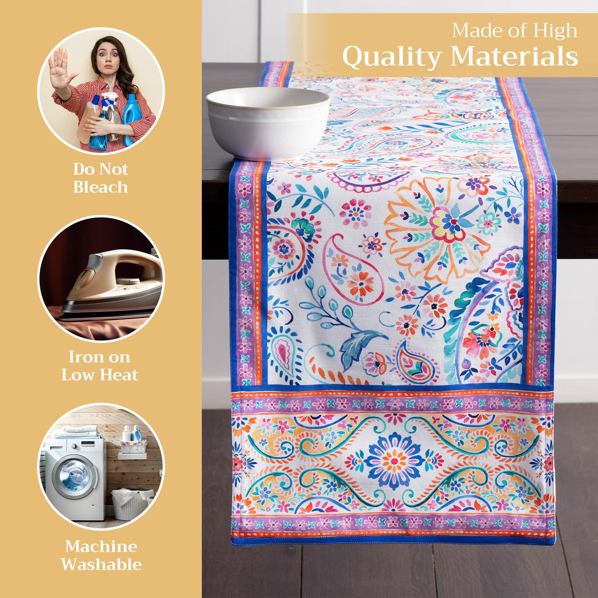 Indian Floral Table Runners