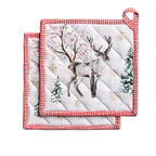 Rural Christmas Pot Holders