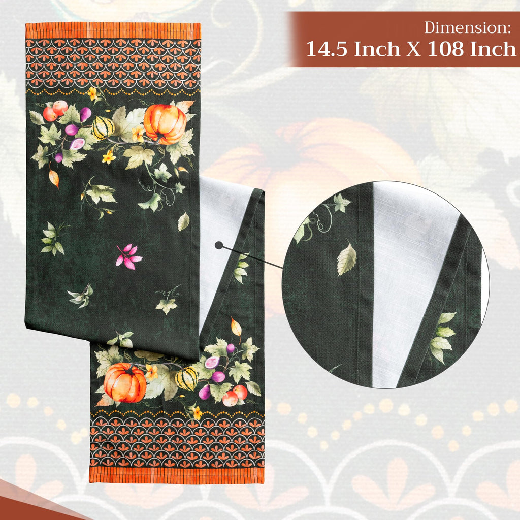 Pumpkin Garden Table Runners