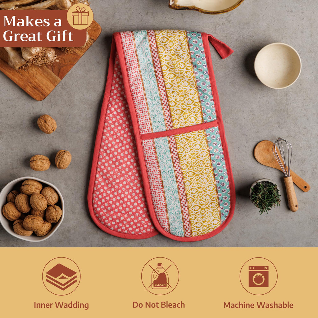 Provence Double Oven Mitts