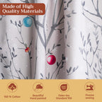 Fairy Christmas Kitchen Curtains