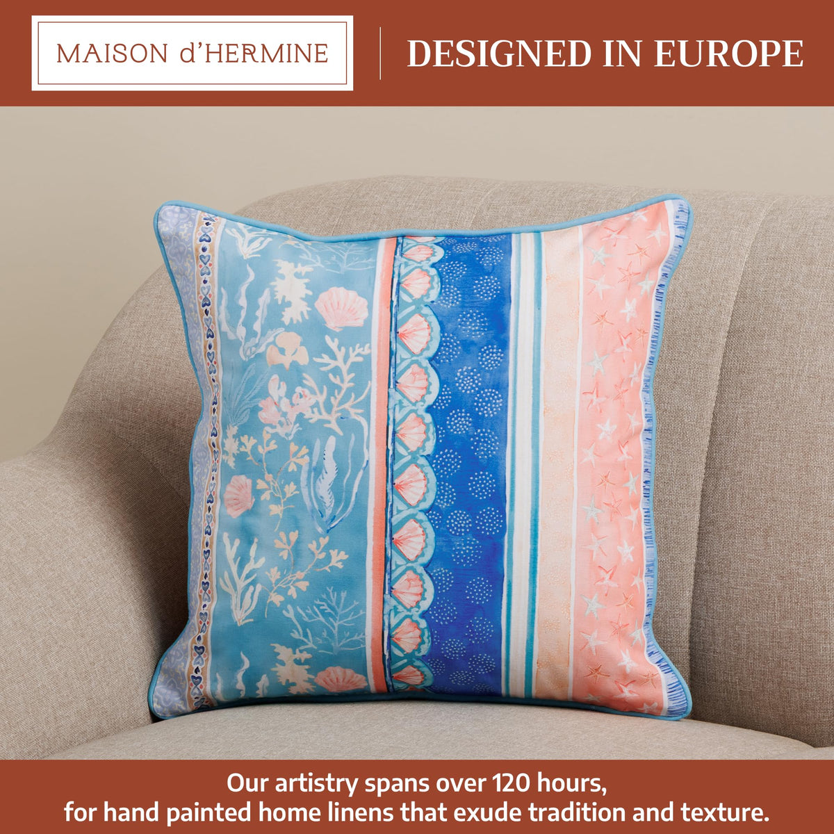 Sealife Throw Pillow Covers