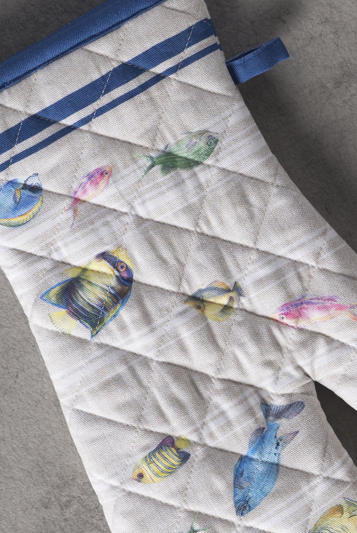 Poisson Oven Mitts