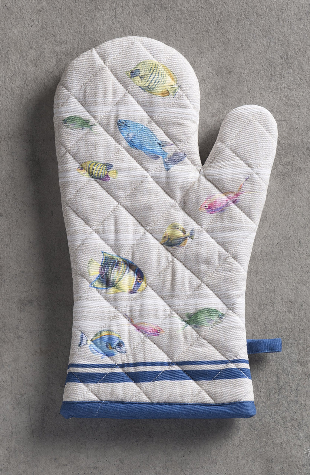 Poisson Oven Mitts