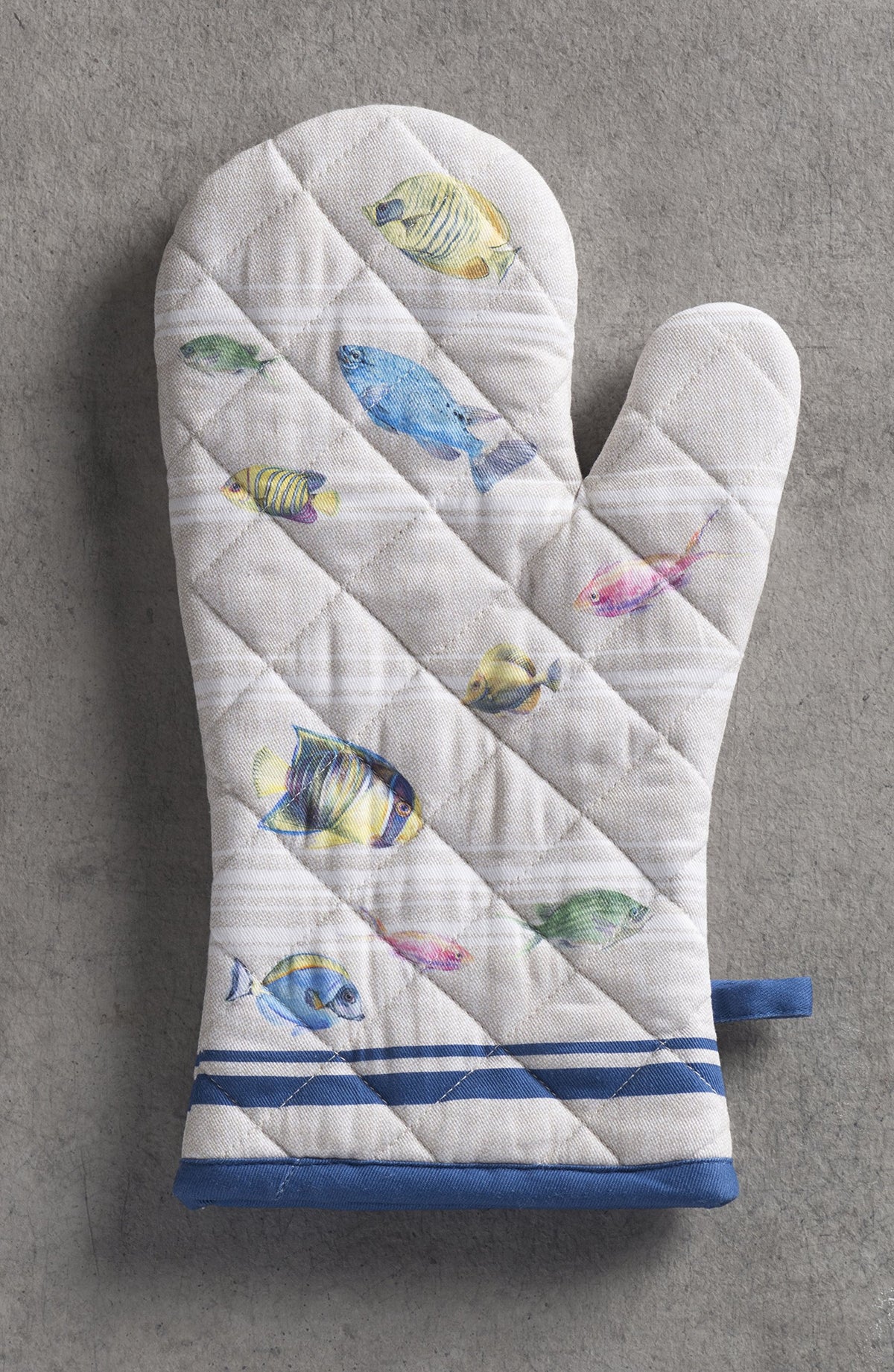 Poisson Oven Mitts