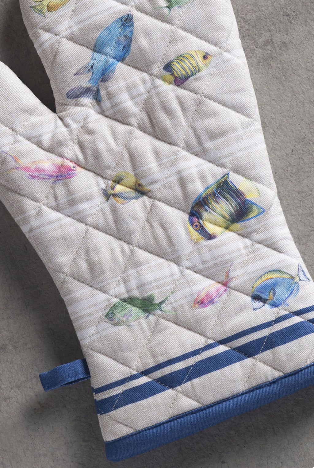 Poisson Oven Mitts