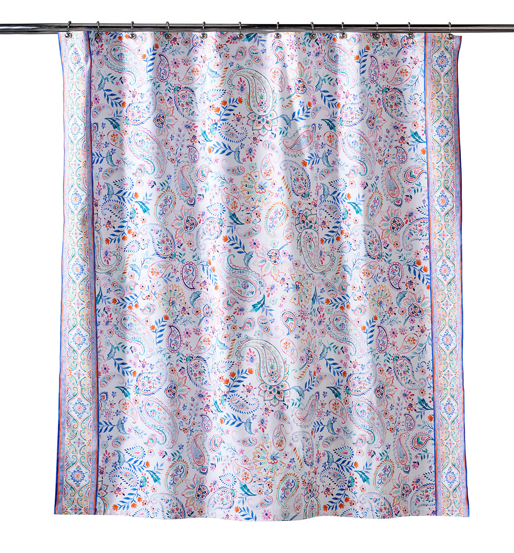 Indian Floral Shower Curtains