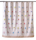 Birdies on Wire Shower Curtains