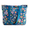 Happy Florals Canvas Tote Bags